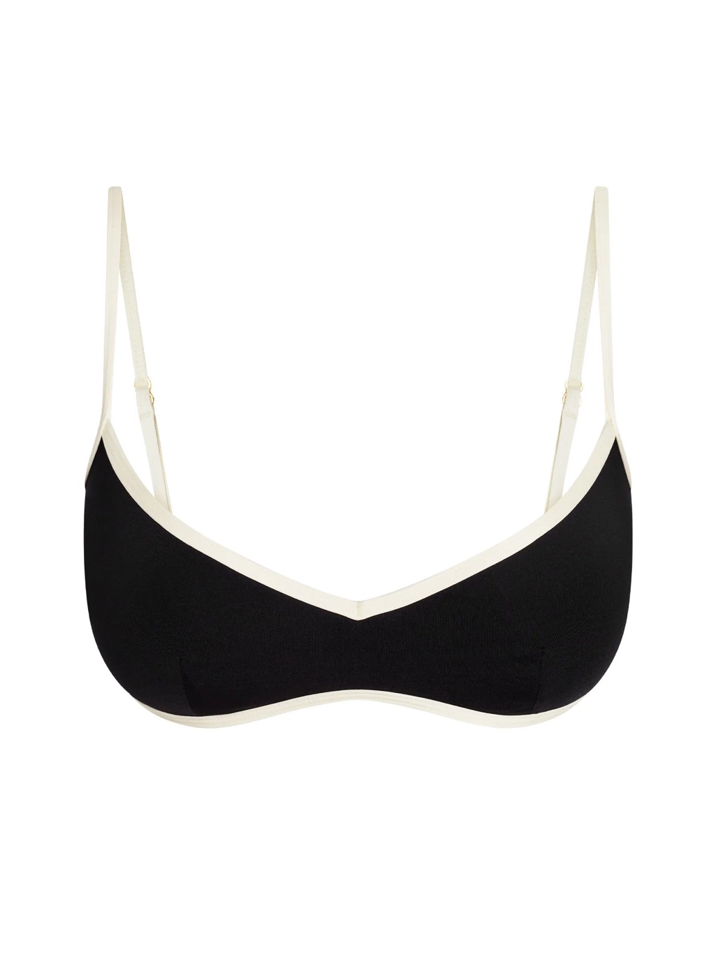 Ravello Top - Black/Ivory